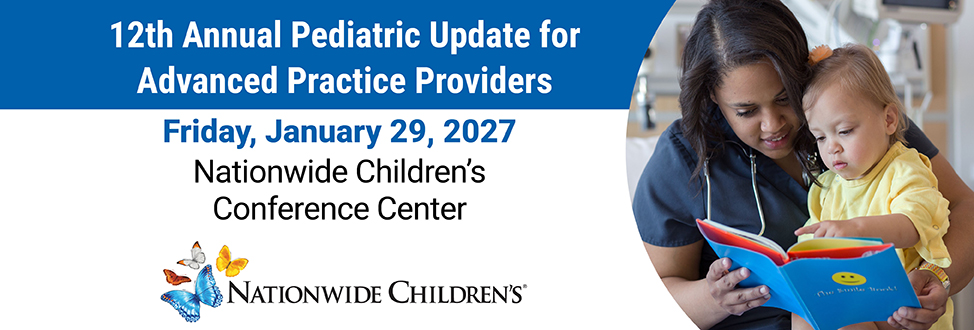 12th Annual Pediatric Update for Advanced Practice Providers Banner
